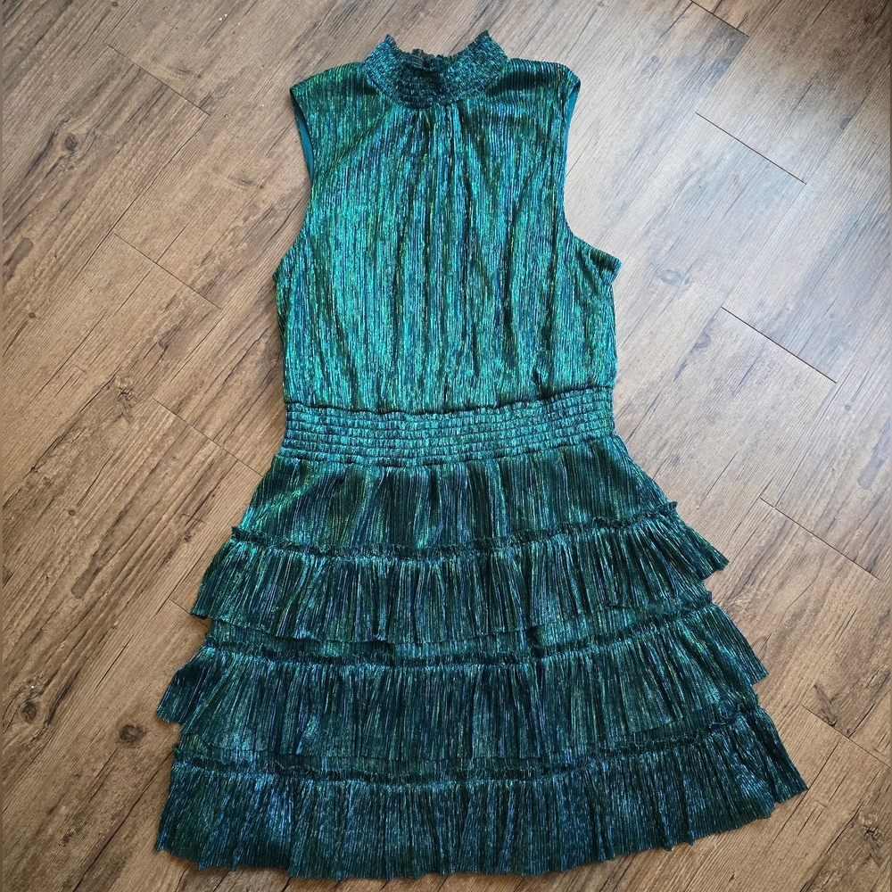 1. State Shimmering Mini Dress